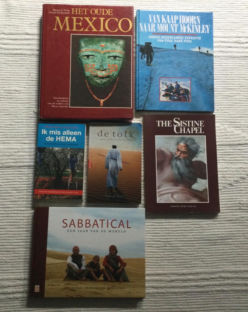 6 Boeken - reis, Livres, Récits de voyage, Comme neuf, Enlèvement ou Envoi