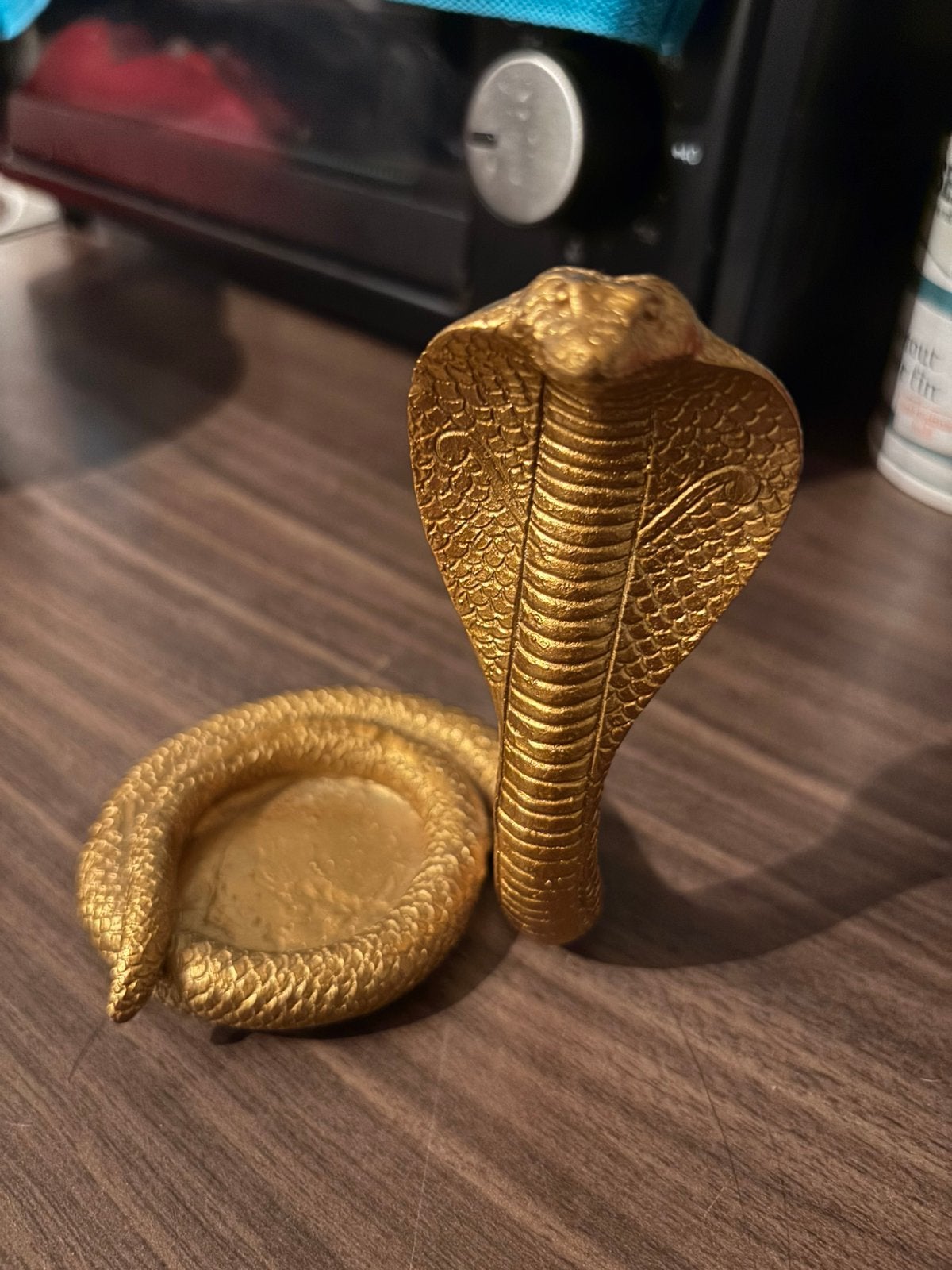 Cosy & Trendy Gouden Cobra Theelichthouder, Maison & Meubles, Enlèvement ou Envoi, Comme neuf