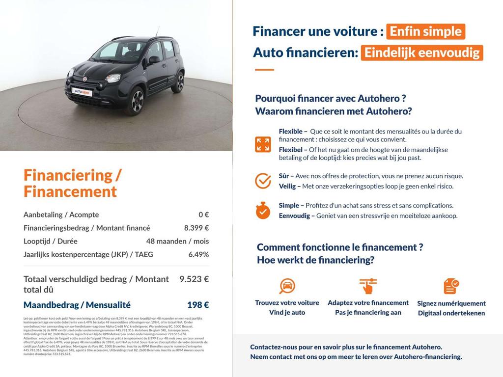 Fiat Panda 1.2 City Cross (année de construction 2020), Autos, 1242 cm³, Achat, Euro 6, Panda