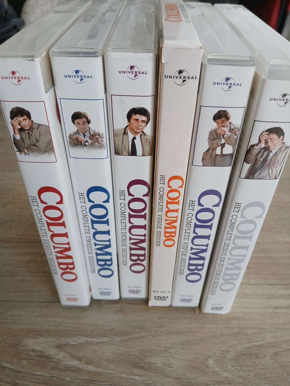 Columbo 1-7 seizoen!, CD & DVD, DVD | TV & Séries télévisées, À partir de 6 ans, Anglais, Néerlandais, Comme neuf
