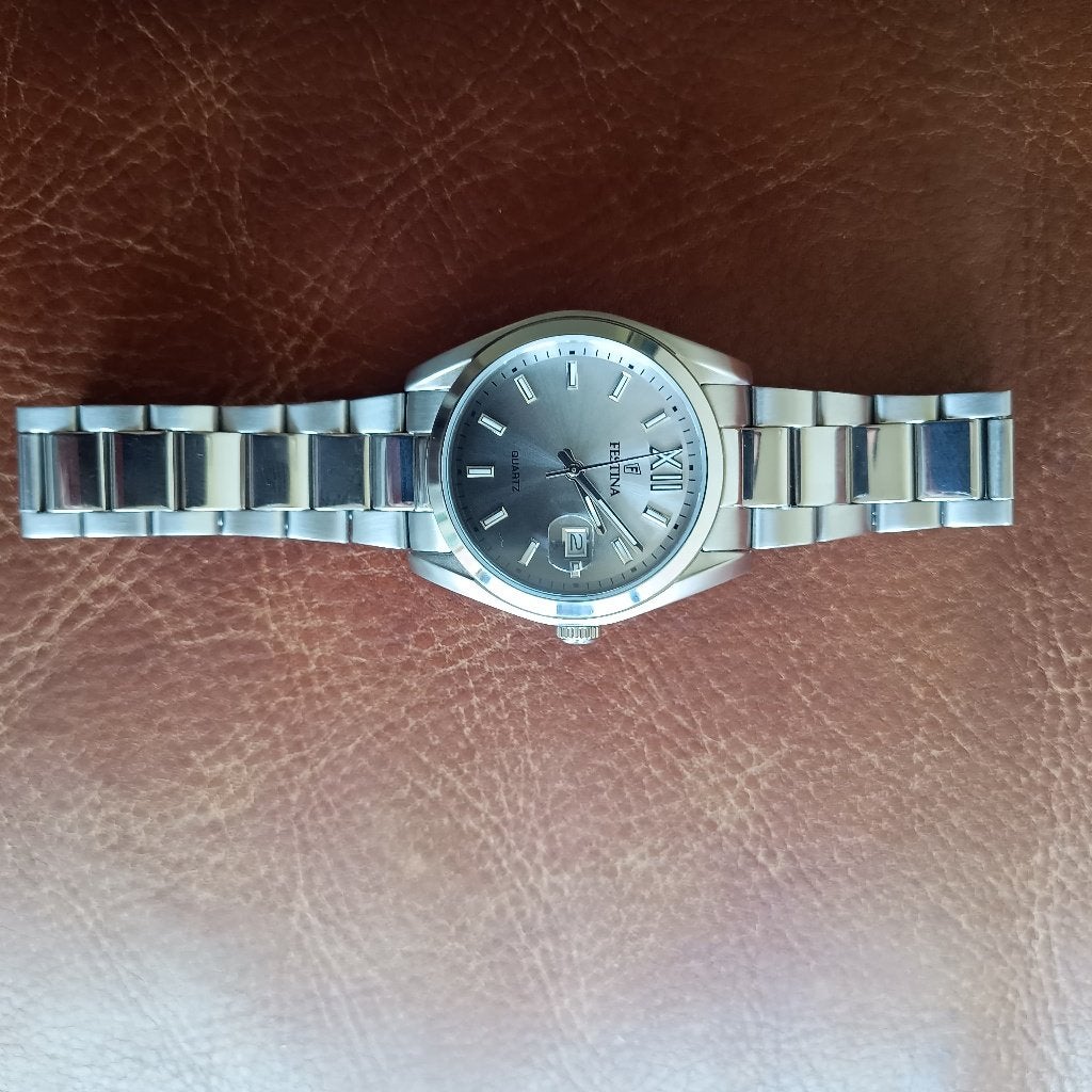 horloge, Handtassen en Accessoires, Horloges | Heren, Staal, Staal, Polshorloge, Nieuw