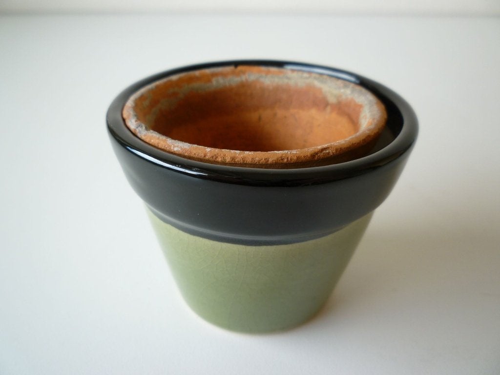 Mini pot de fleur et cache-pot, Enlèvement ou Envoi, Comme neuf, Intérieur