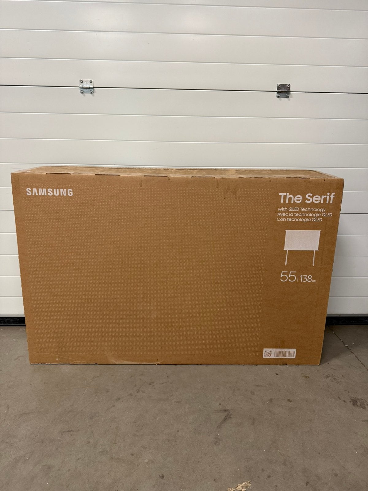 Samsung 55” The Serif Cloud White 55LS01D, TV, Hi-fi & Vidéo, Télévisions, Neuf, QLED, 100 cm ou plus, 4k (UHD), Samsung, 100 Hz