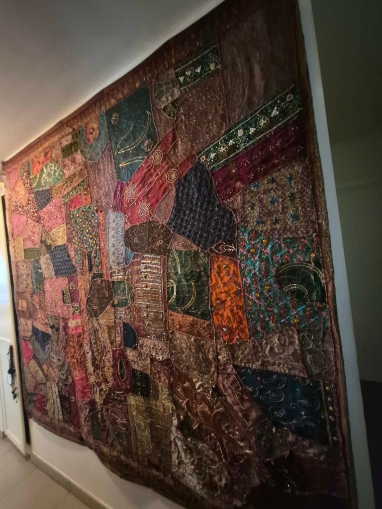 wanddoek zeer decoratief, Ophalen of Verzenden