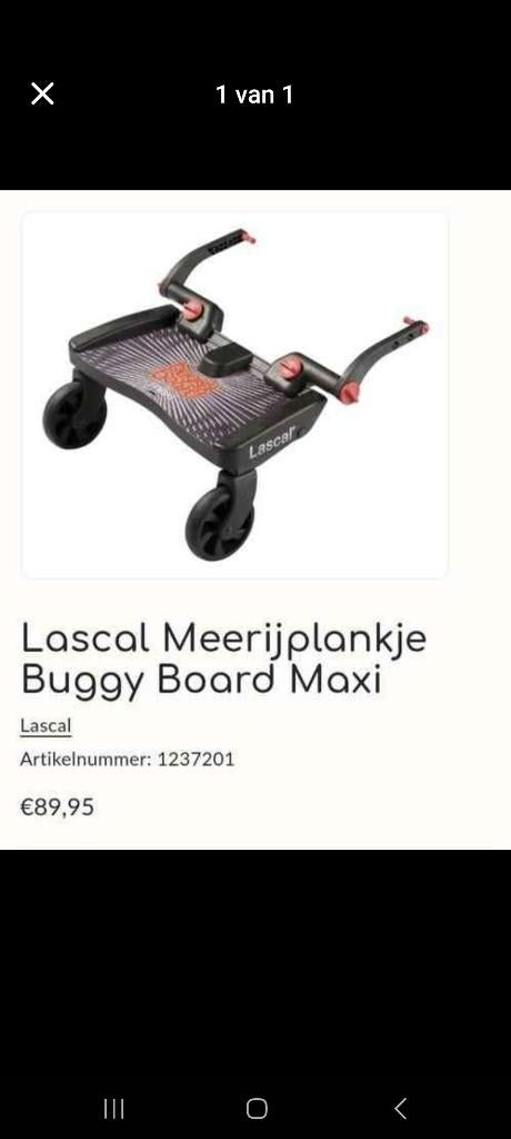 Meerijdplankje, Kinderen en Baby's, Ophalen, Zo goed als nieuw