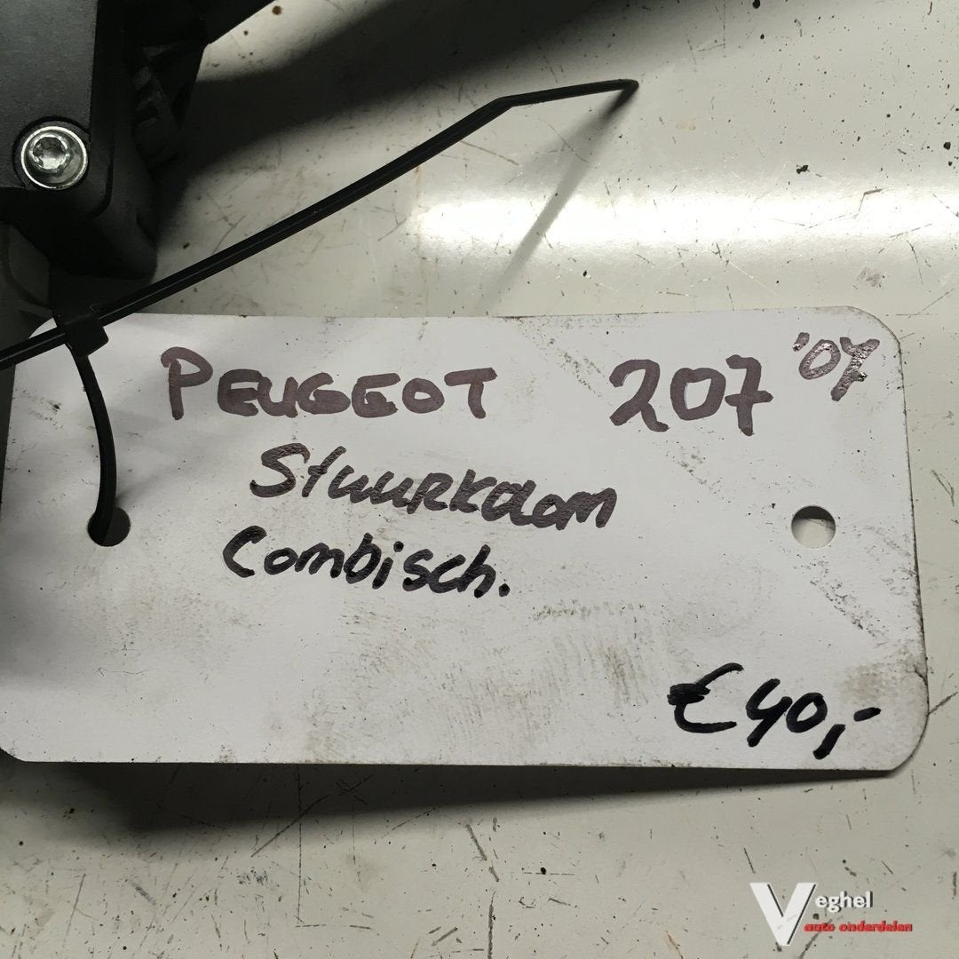 Peugeot 207  2007 Stuurkolom Combischakelaar  96630732XT, Autos : Pièces & Accessoires, -, Utilisé, -, -