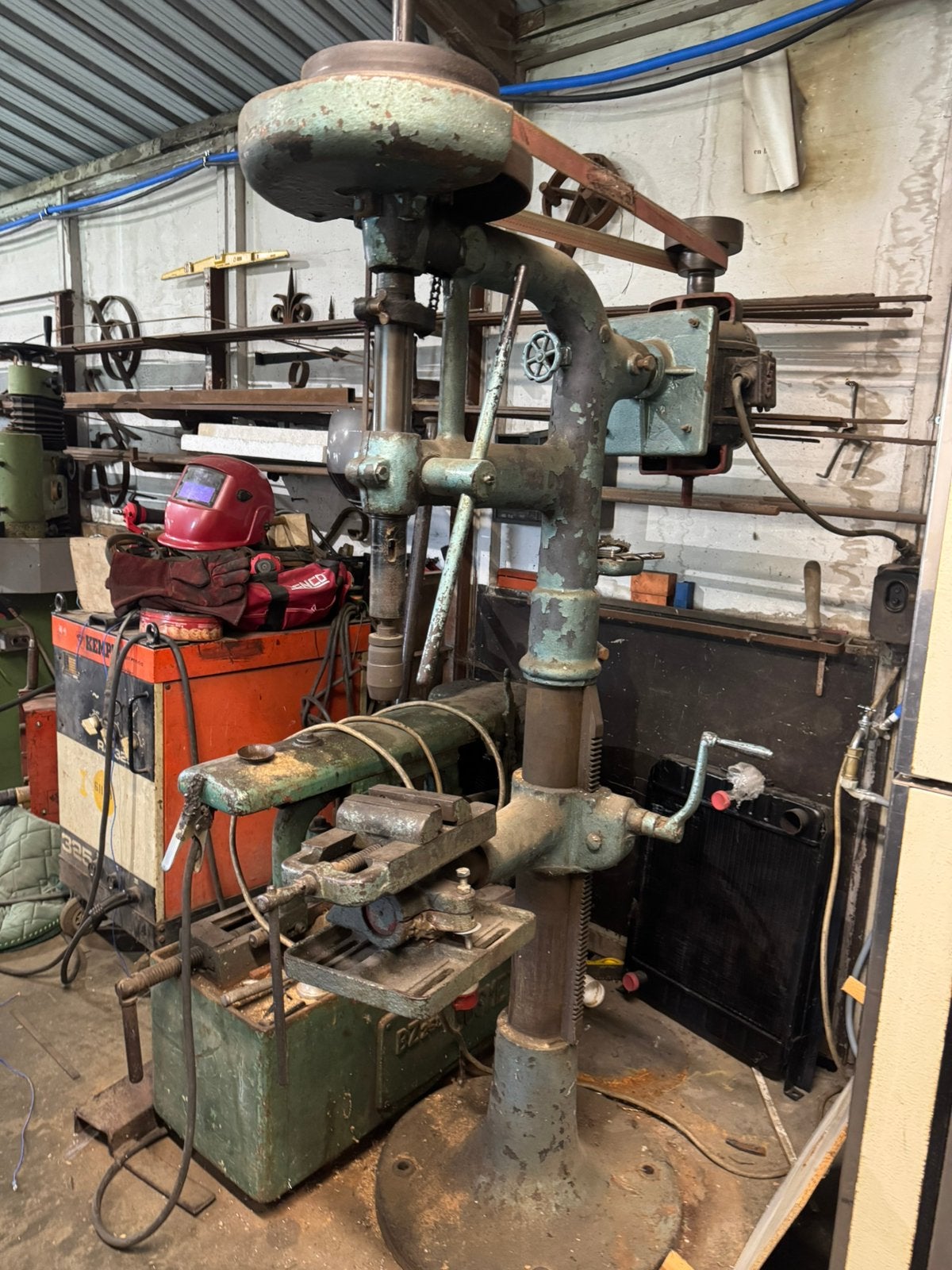 Perceuse à colonne, Bricolage & Construction, Outillage | Foreuses, Enlèvement, Comme neuf