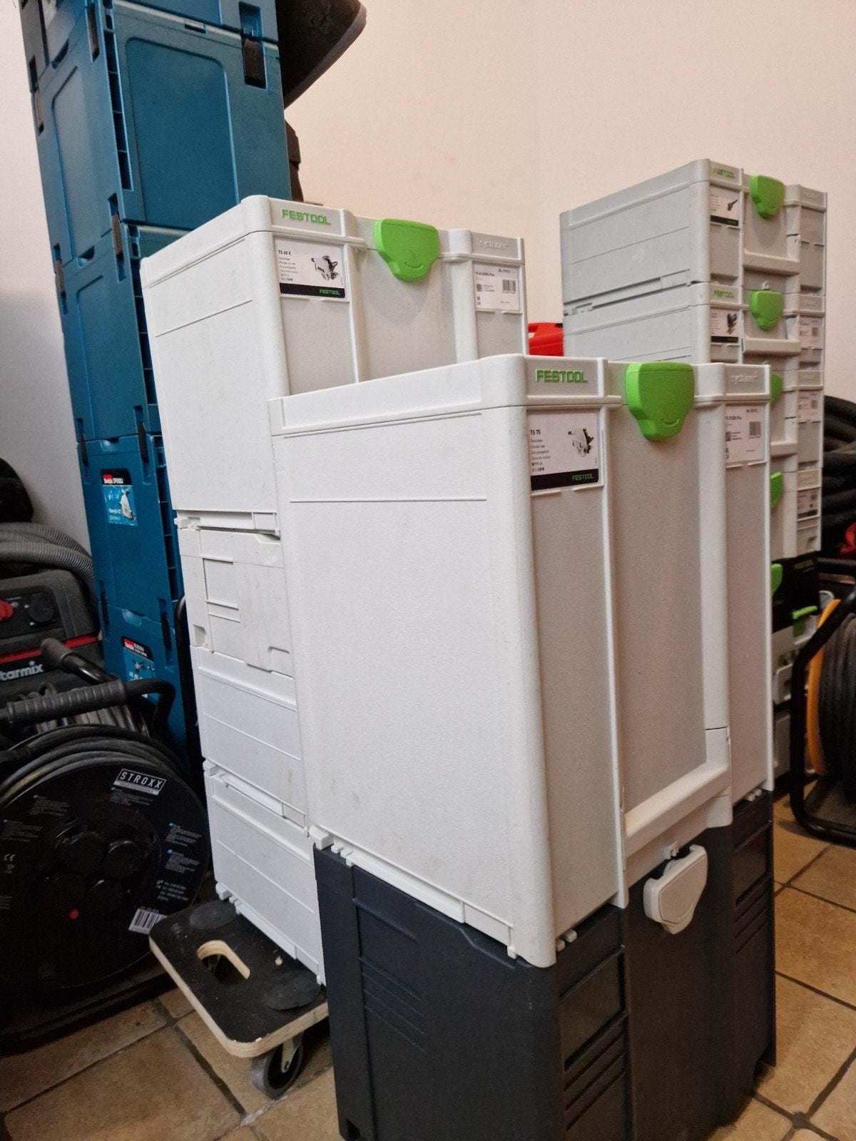 Festool scie circulaire plongeante TS75, Enlèvement