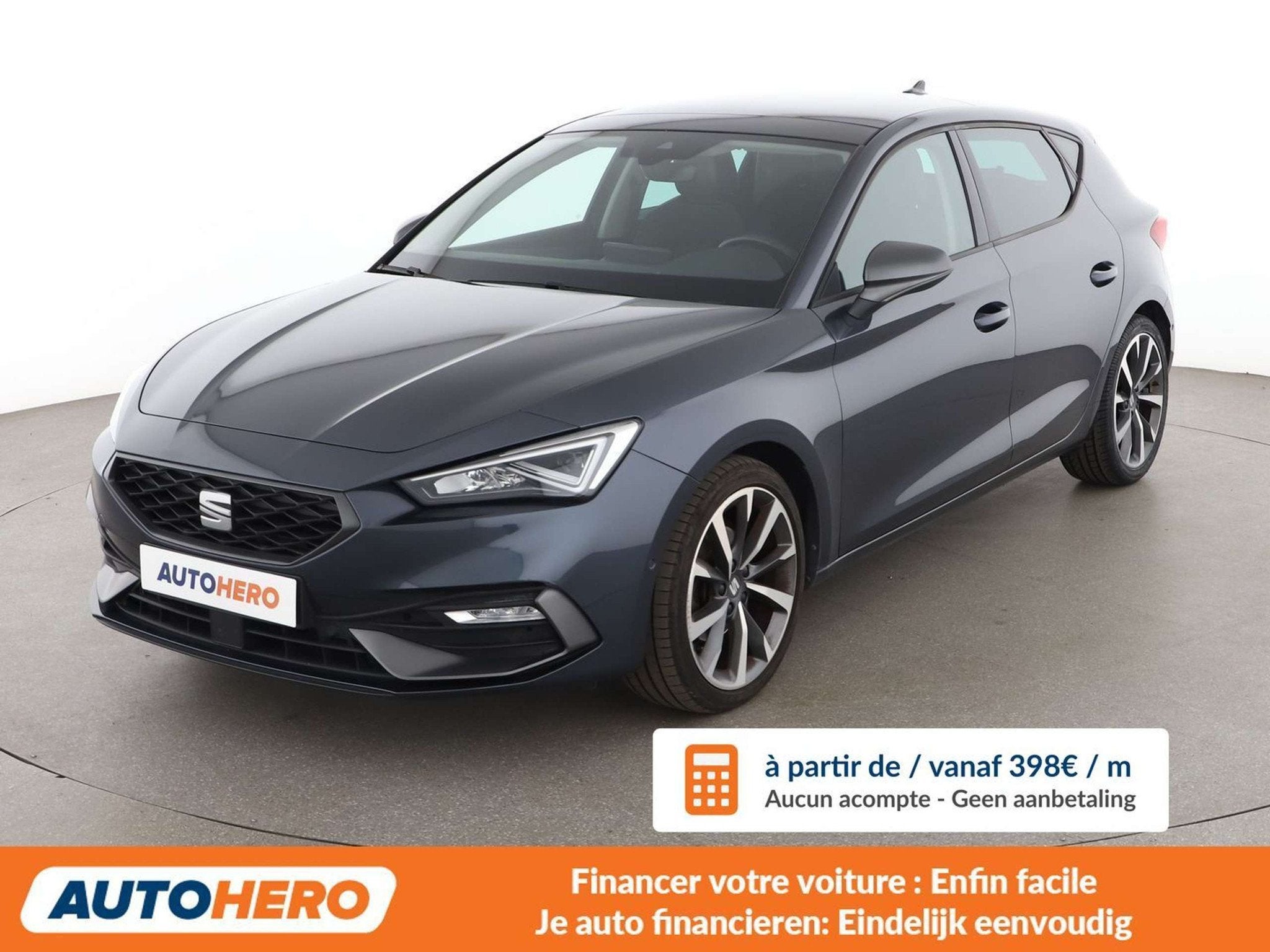SEAT Leon 1.5 eTSI ACT FR (bj 2021, automaat), Auto's, https://public.car-pass.be/vhr/110885c1-5a67-4e4e-ab32-a8d18f1f12a5, Leon