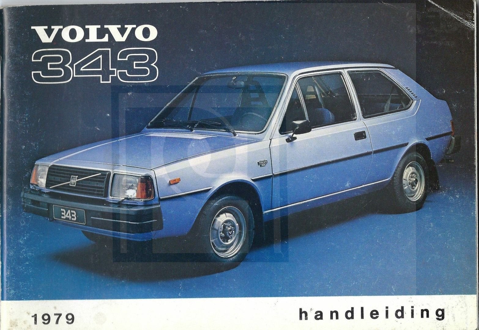 Volvo 343 Handleiding 1979 Nederlands, Enlèvement ou Envoi, Utilisé