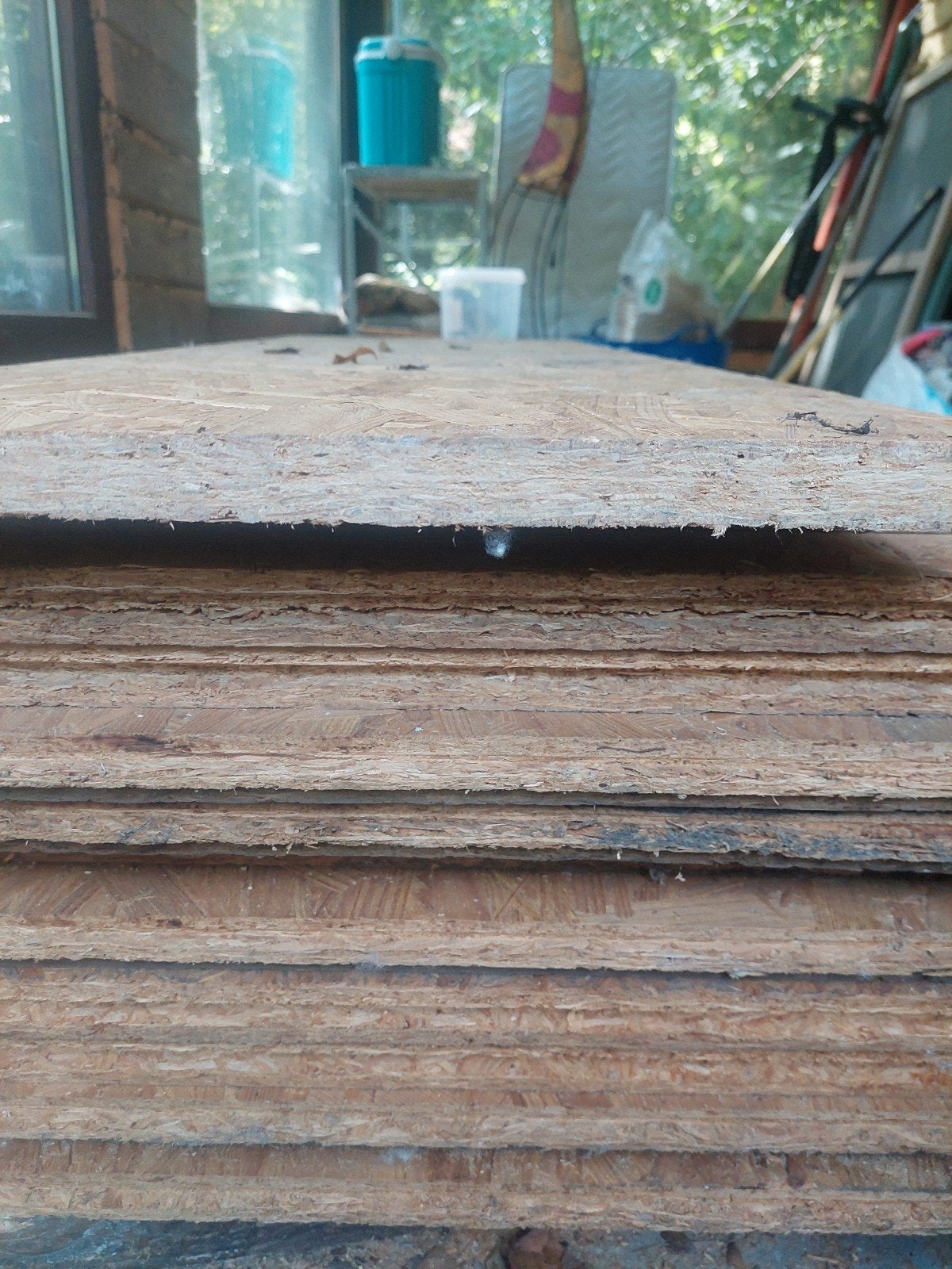 osb 10 plaques, Enlèvement