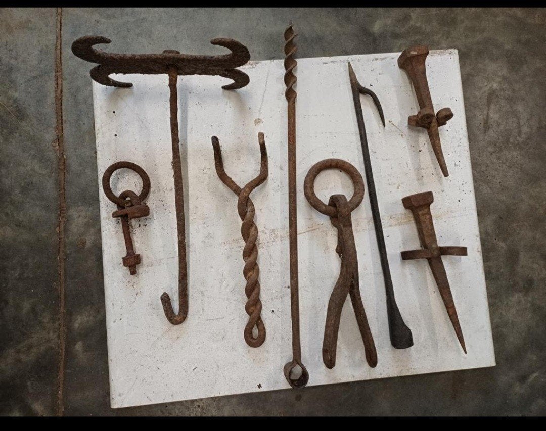 authentique fer forgé très ancien plusieurs modèles, Enlèvement
