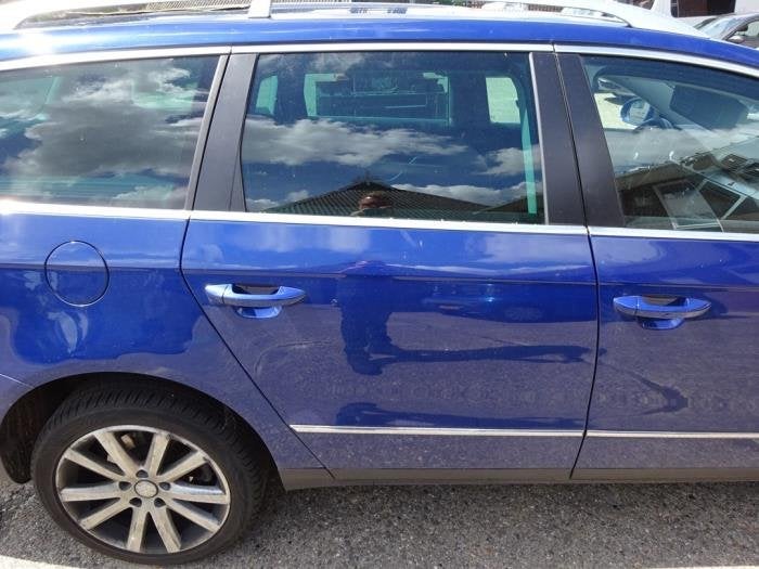 Portière 4portes arrière droite d'un Volkswagen Passat (LC, Volkswagen, -, 3 mois de garantie, Utilisé
