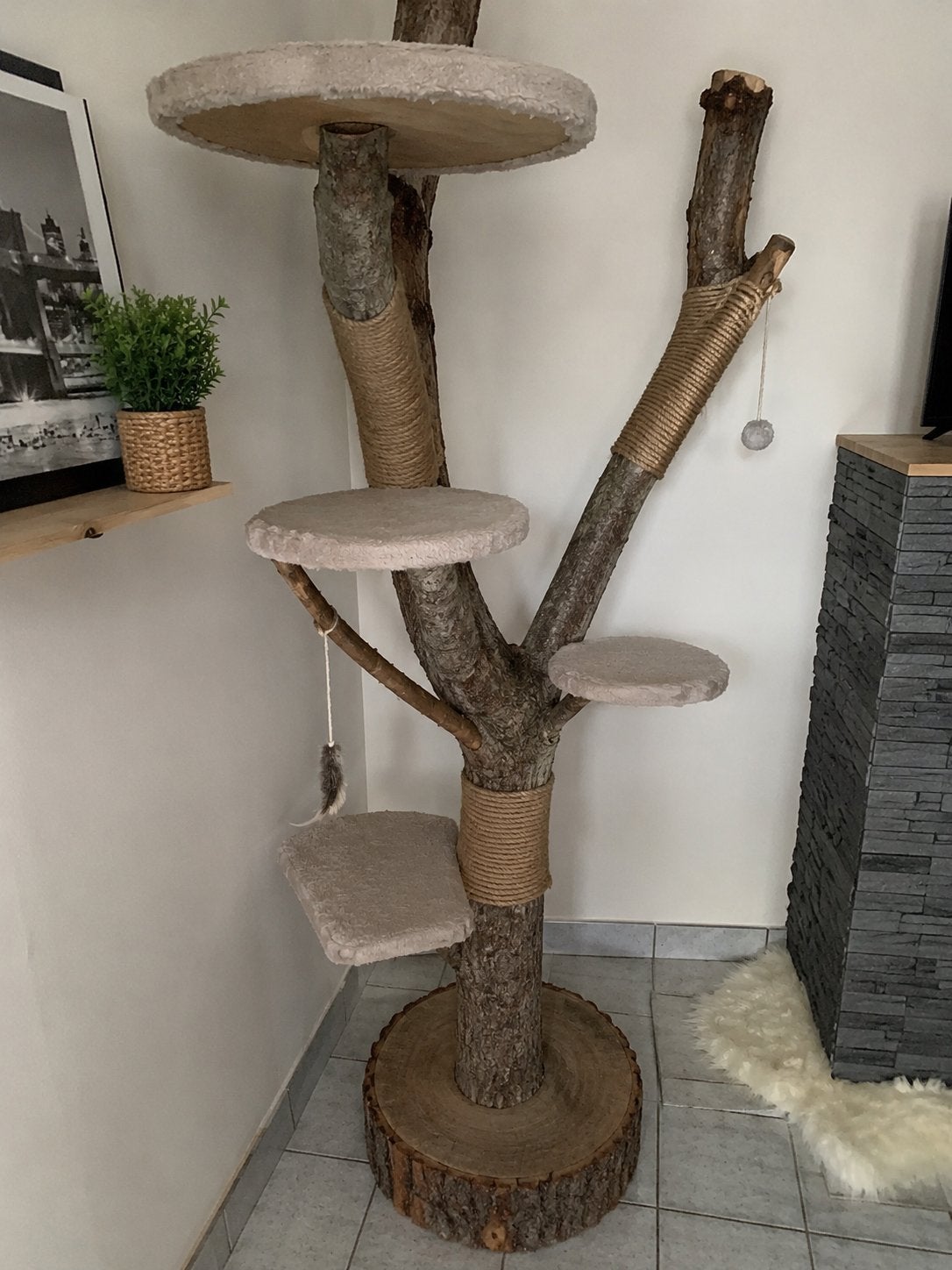 Arbre a chat, Animaux & Accessoires, Enlèvement, Comme neuf