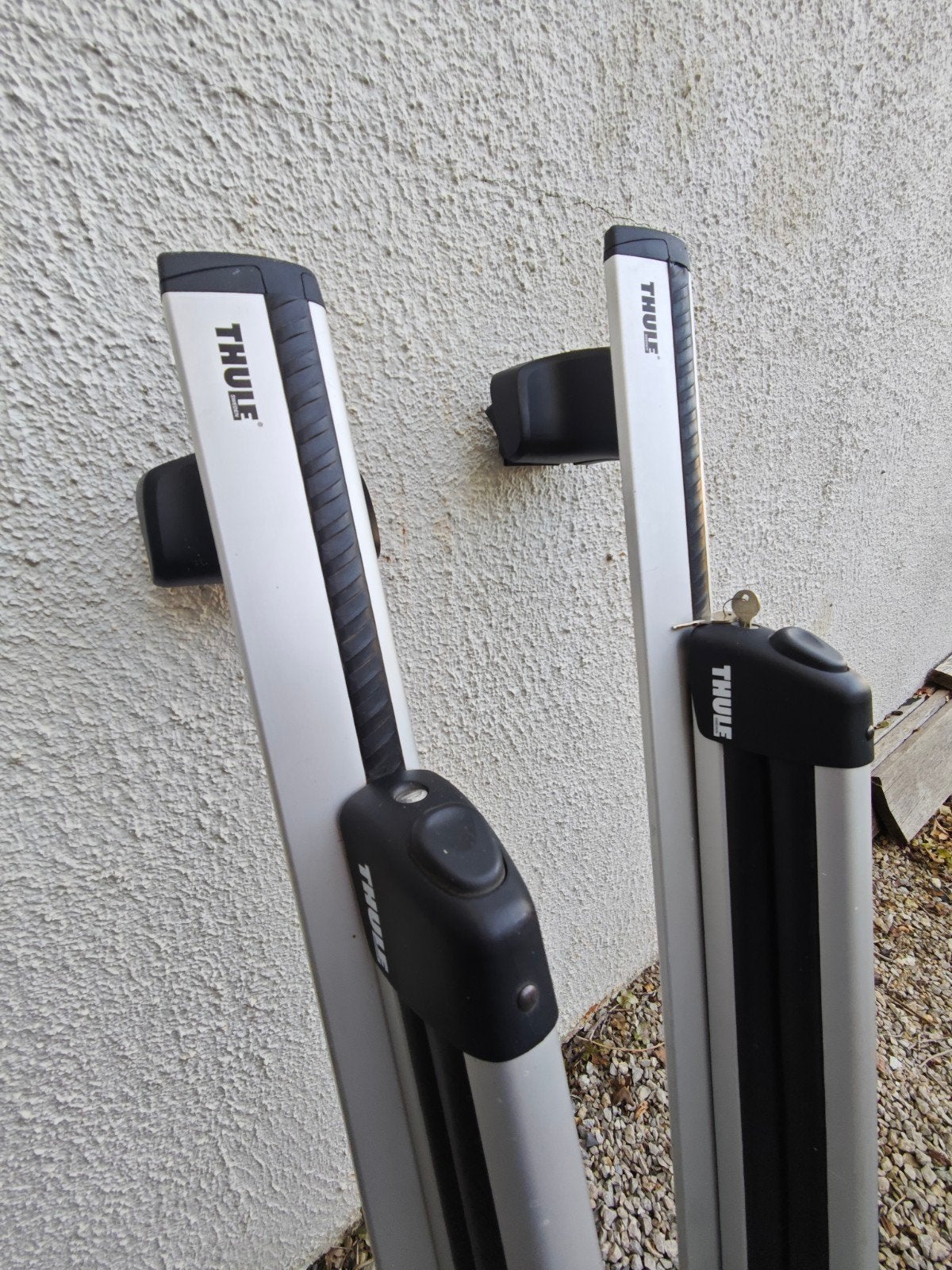 Thule dakrails + Skirack in zeer goede staat, Auto diversen, Dakdragers, Ophalen