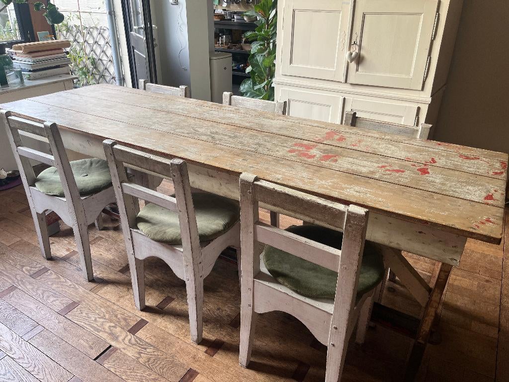 Eetplaats, unieke samenstelling, Enlèvement, Utilisé, Landelijk, 4 à 6 chaises