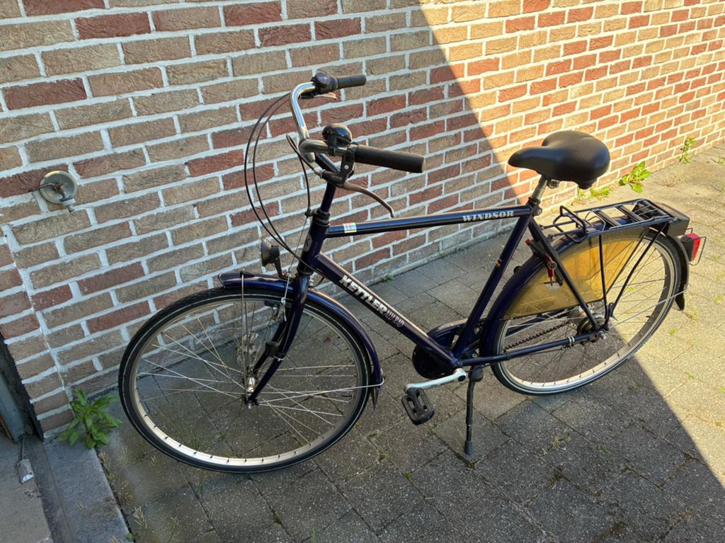 Te Koop, Fietsen en Brommers, Gebruikt, Velgrem, Versnellingen, 53 tot 57 cm