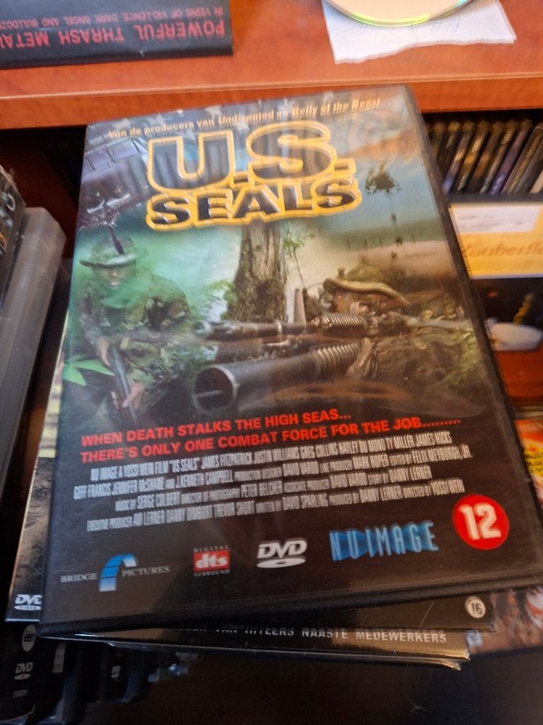 dvd - u.s.seals - doos 8, Cd's en Dvd's, Engels, Nederlands, Actie, Ophalen of Verzenden