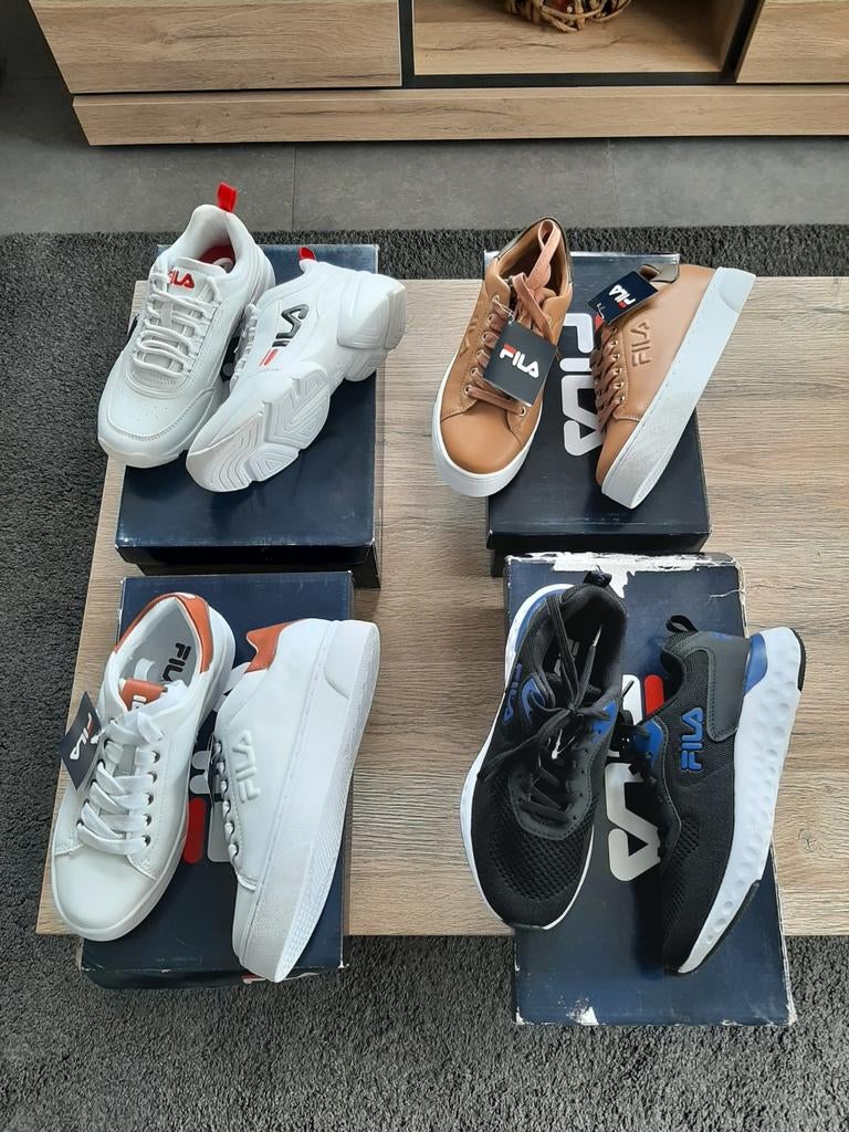 6 paires de baskets Fila taille 36 neuves, 2 photos, Enlèvement, Sneakers et Baskets