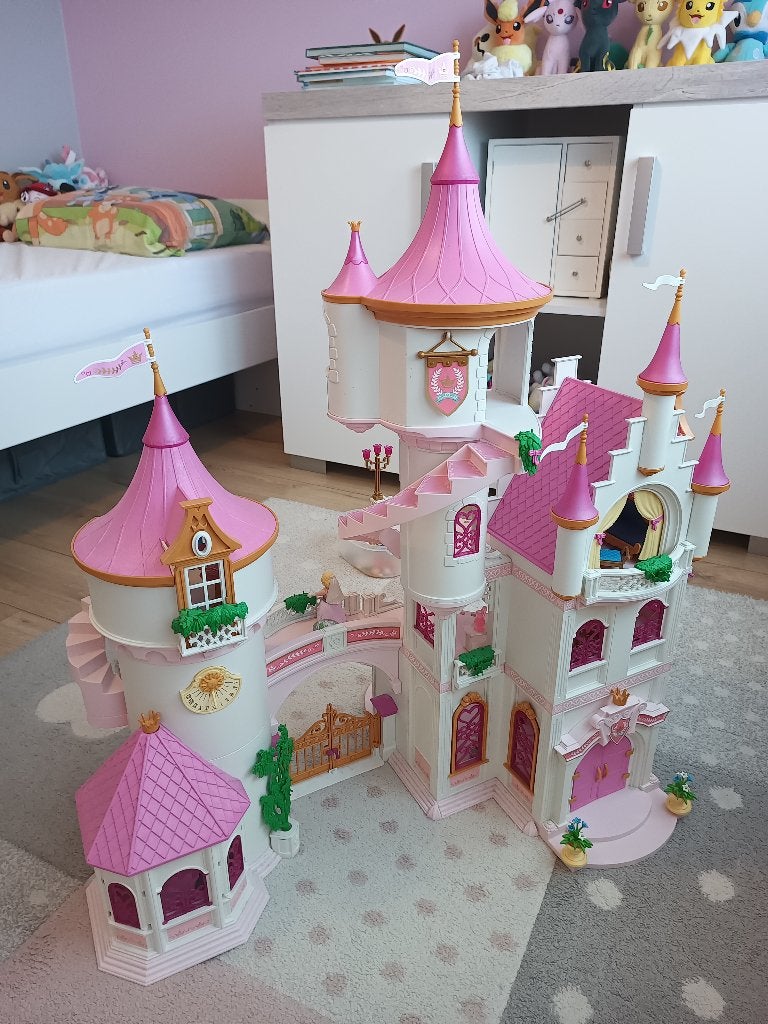 PLAYMOBIL Groot Prinsessenkasteel, Bâtiment, Utilisé, Princess, Kit complet