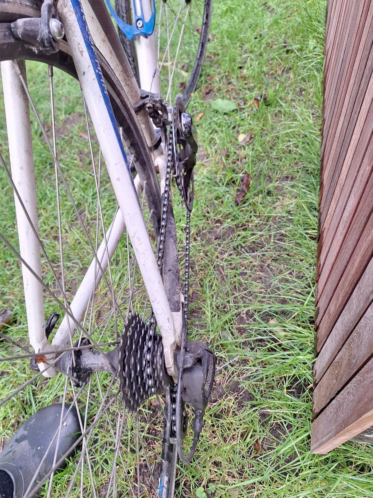 koersfiets decathlon, Ophalen