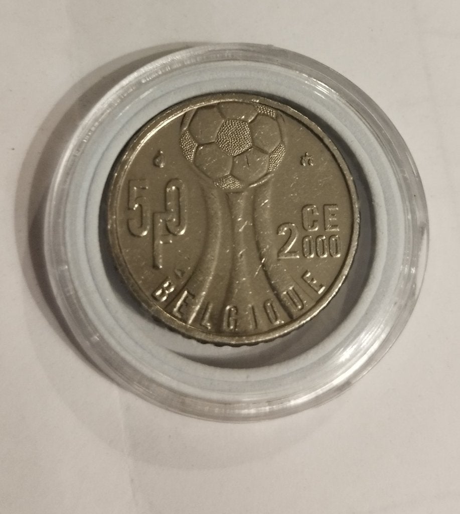 Pièces de 50 francs Belge euro 2000, Enlèvement ou Envoi, Belgique, Monnaie en vrac