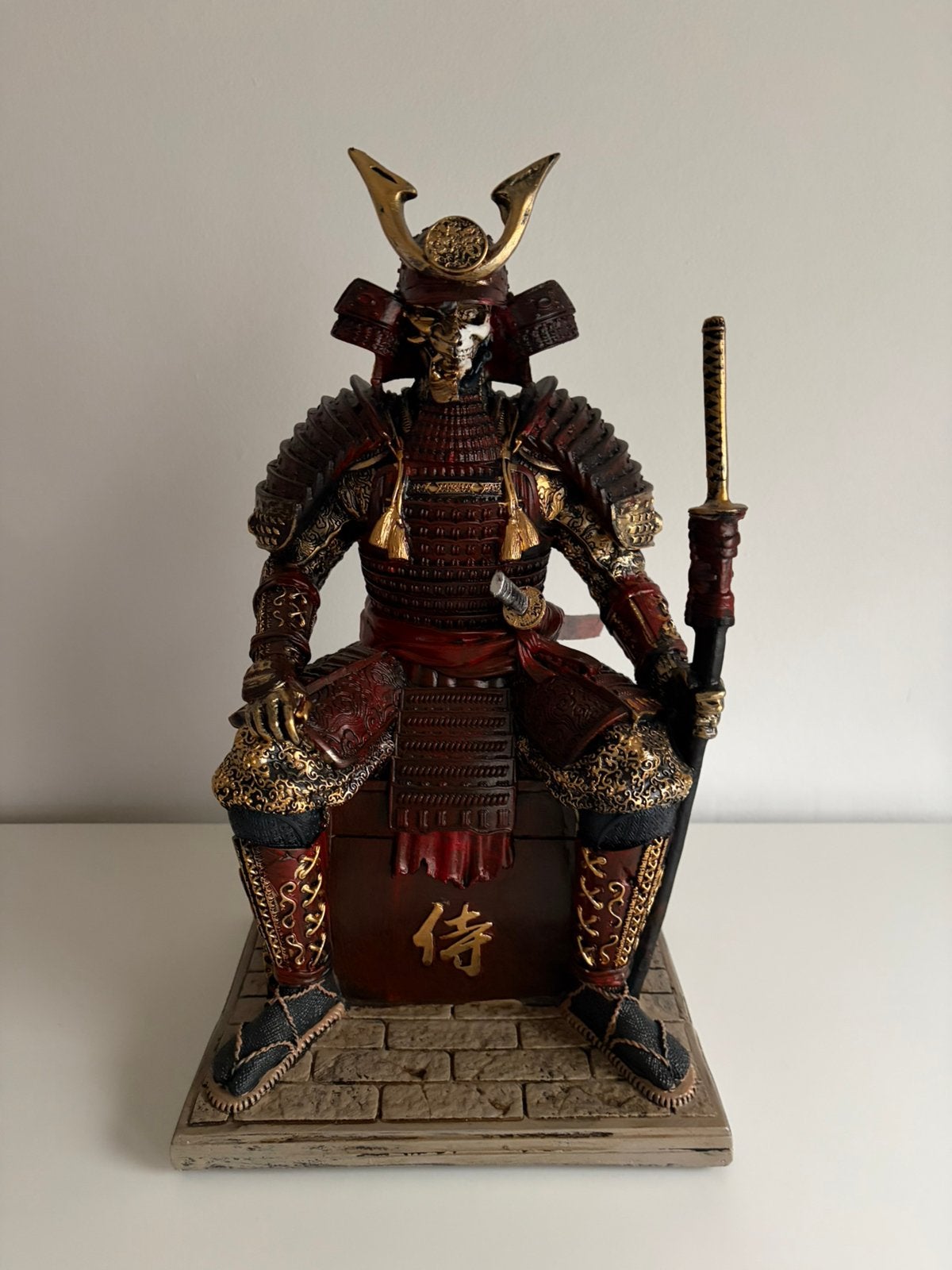 Samurai Beeld, Huis en Inrichting, Ophalen of Verzenden, Nieuw, Handgemaakt