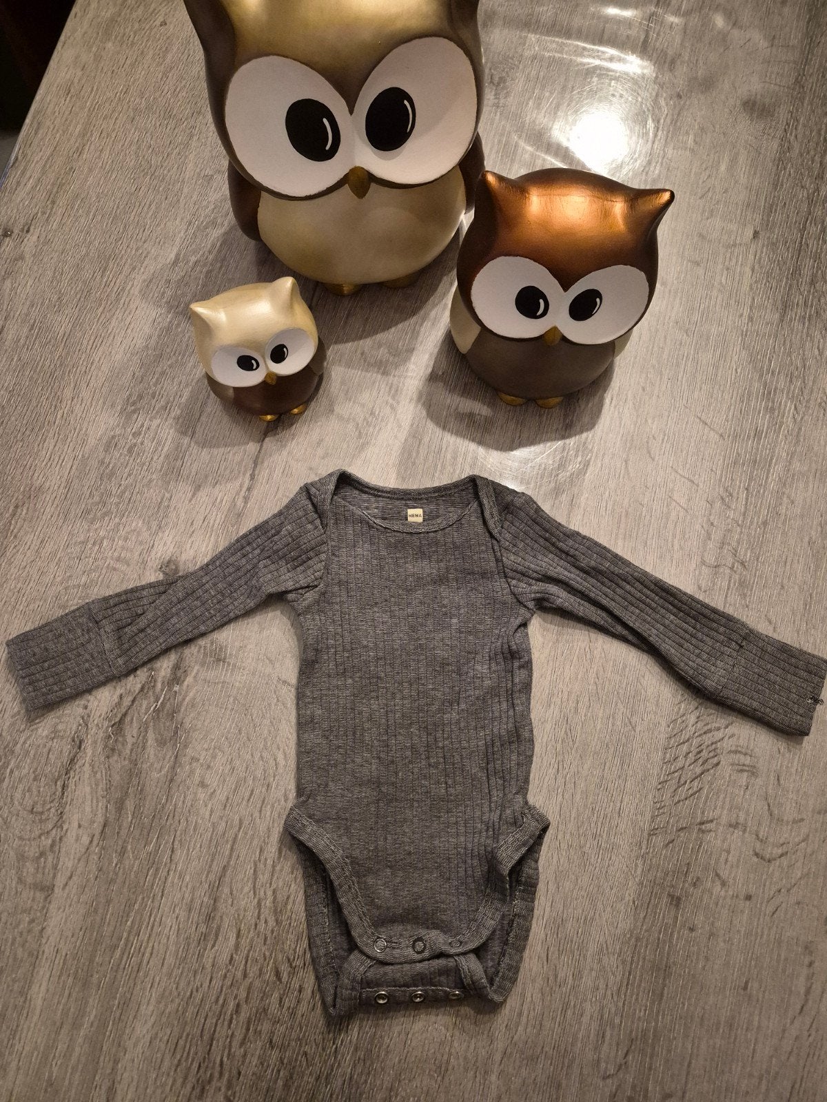 meegroeibody/romper Hema bamboo maat 50-56, Kinderen en Baby's, Babykleding | Maat 50, Ophalen of Verzenden