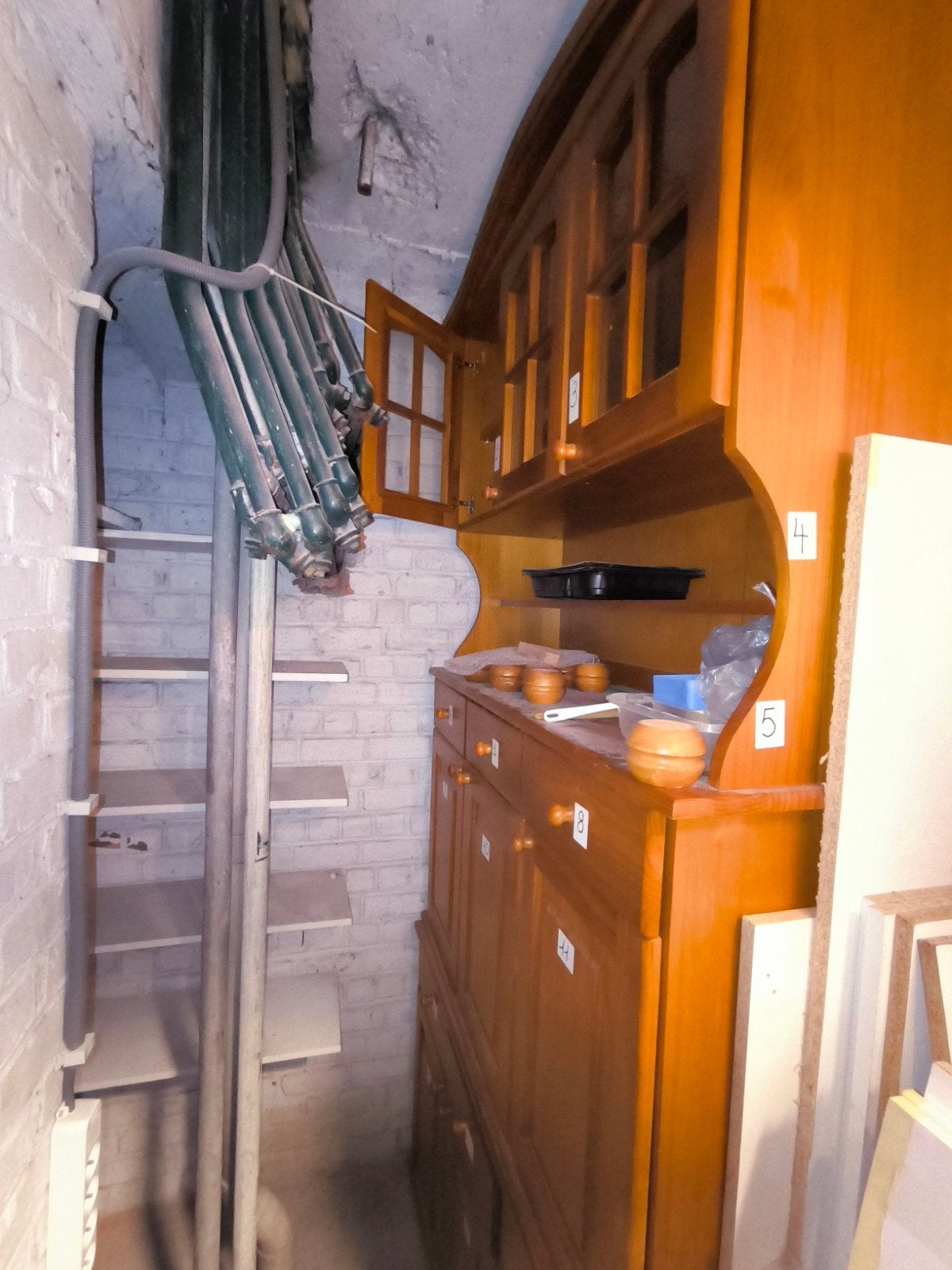 meubles en pin a donner, Ophalen