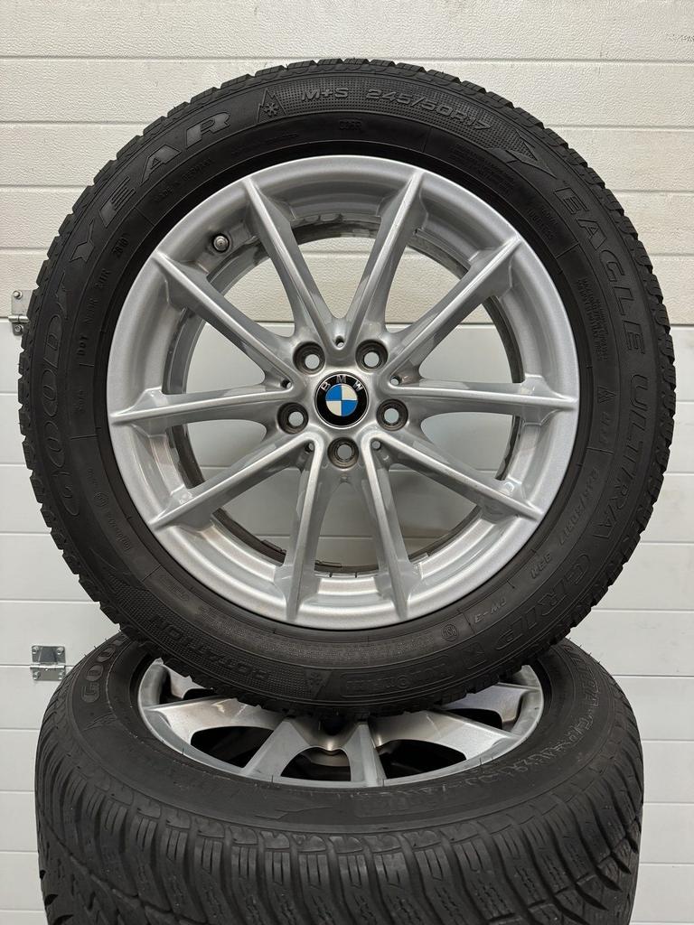 17’’ BMW 5 SERIE G30 G31 VELGEN WINTERBANDEN ORIG RFT ST 618, -, -, Banden en Velgen, 17 inch