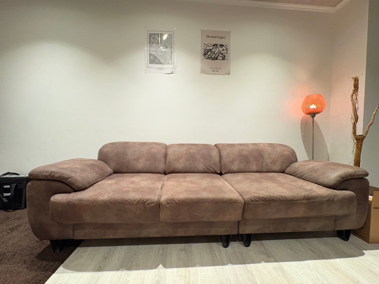 3zit zetel, Ophalen, 250 tot 300 cm, 100 tot 125 cm, Driepersoons