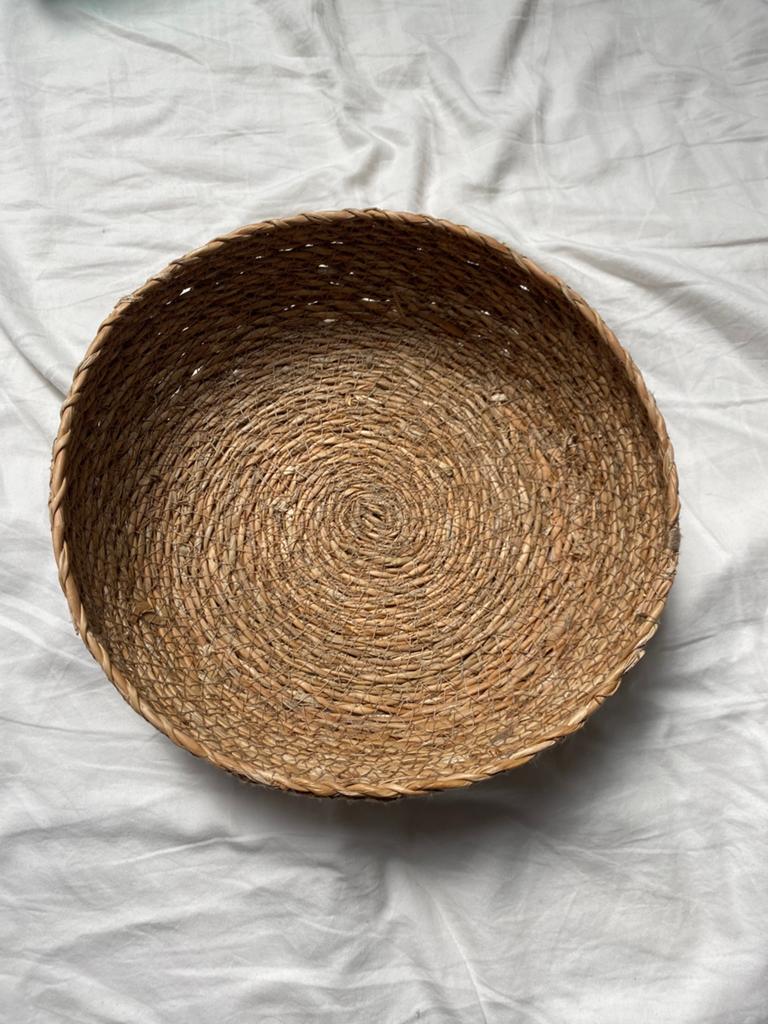 Panier en osier, Enlèvement ou Envoi, Osier, Rond, Comme neuf