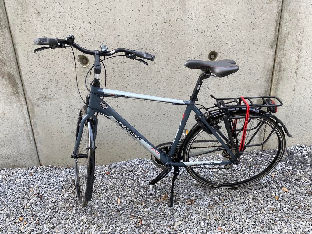 Herenfiets Thompson, Velgrem, Versnellingen, Zo goed als nieuw, Ophalen