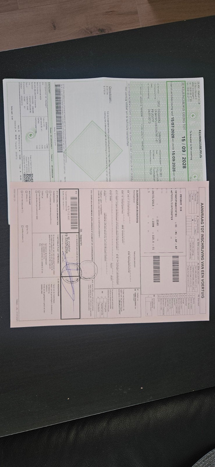 PEUGEOT 308 SW 7 PLACES AUTOMATIQUE, Euro 5, 7 places, Entretenue par le concessionnaire, Noir