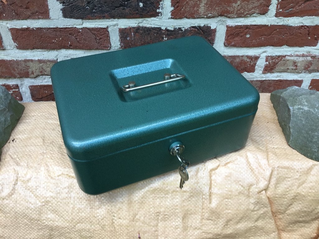 Petit coffre à cash, Maison & Meubles, Moins de 50 cm, Comme neuf, Enlèvement, Moins de 50 cm