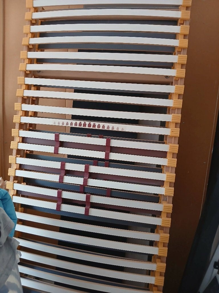 Malm slaapkamer, Comme neuf, Brun, Enlèvement, 200 cm