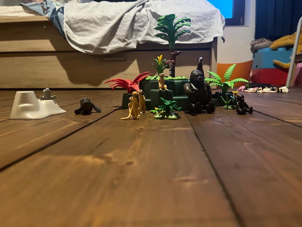 playmobil set van verschillende dieren, Kinderen en Baby's, Ophalen, Gebruikt, Complete set