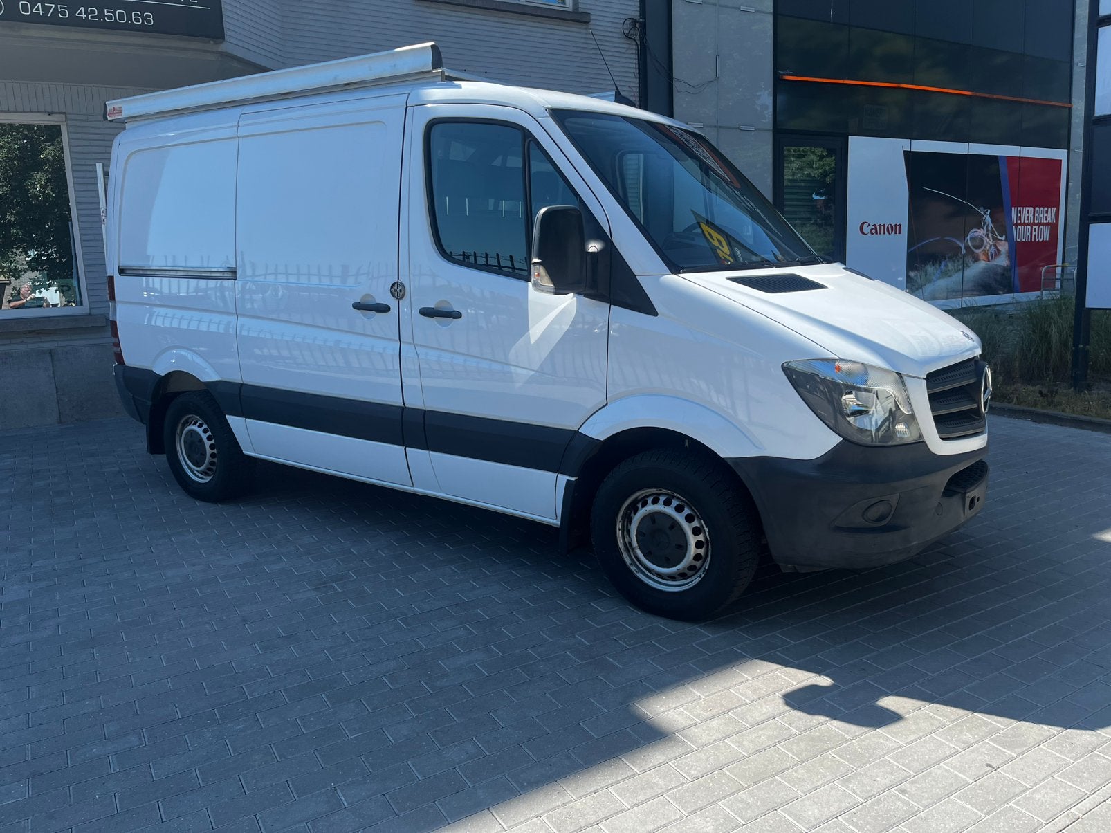 MERCEDES SPRINTER 313 CDI H1 L1 95.700KM, Autos, Camionnettes & Utilitaires, Euro 5, Achat, Entreprise, 3 places