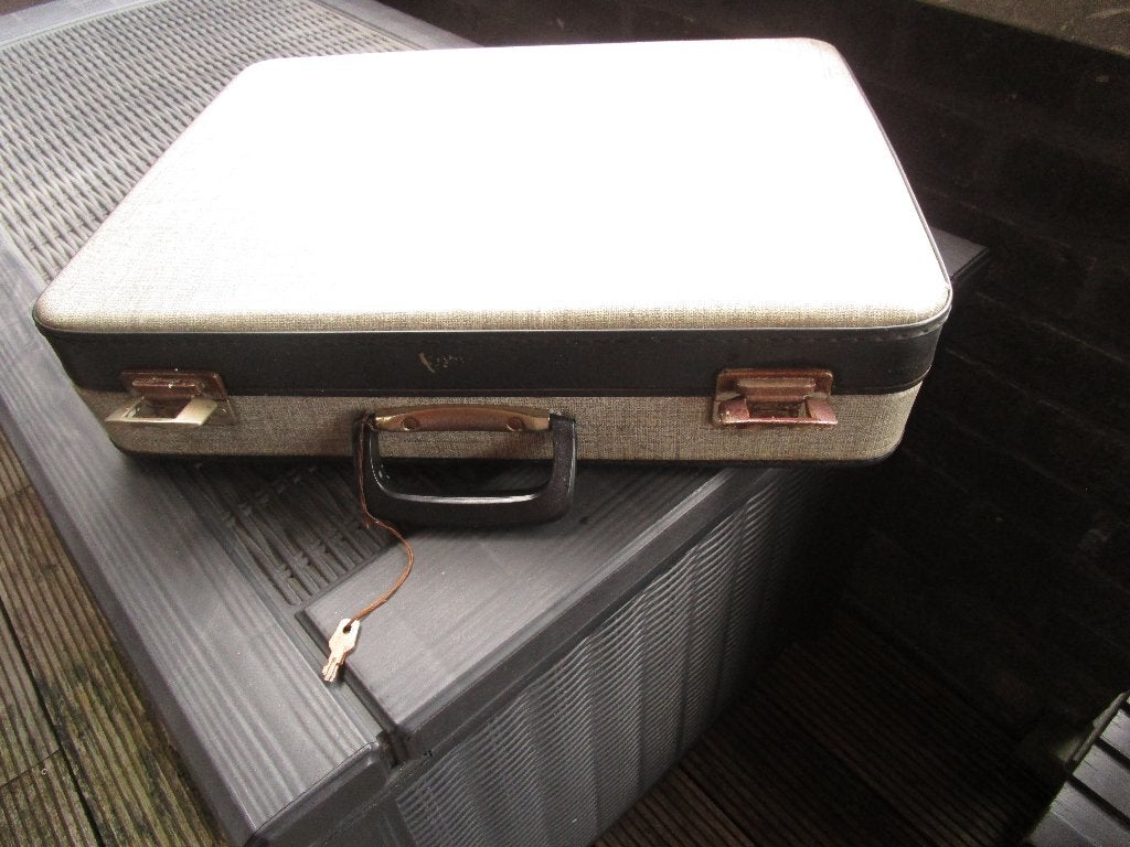 oude valies, Handtassen en Accessoires, Koffers, Ophalen of Verzenden, Gebruikt, Overige materialen