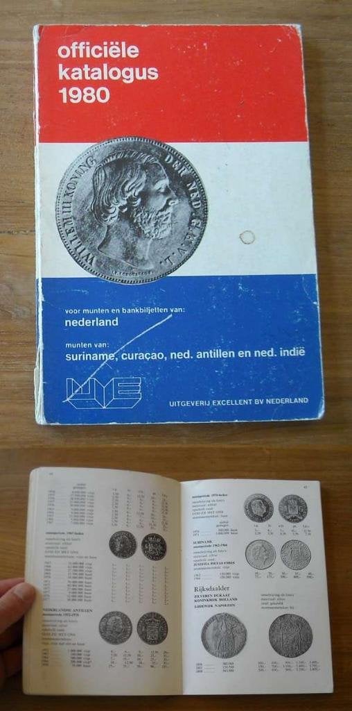 Officiële katalogus 1980 voor munten van Nederland, Ophalen of Verzenden, Euro's
