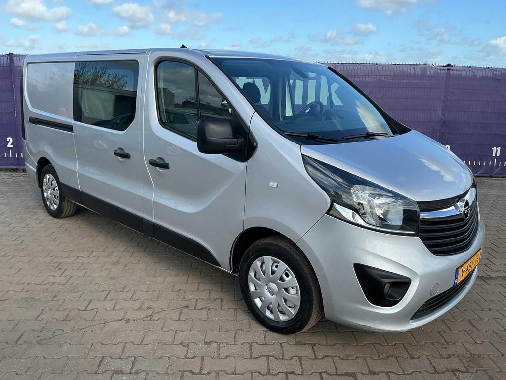 2017 - Opel - Vivaro - 1.6 CDTI L2H1 DC Sport - Bedrijfswage, Auto's, Gebruikt, Euro 6, Bedrijf, Te koop