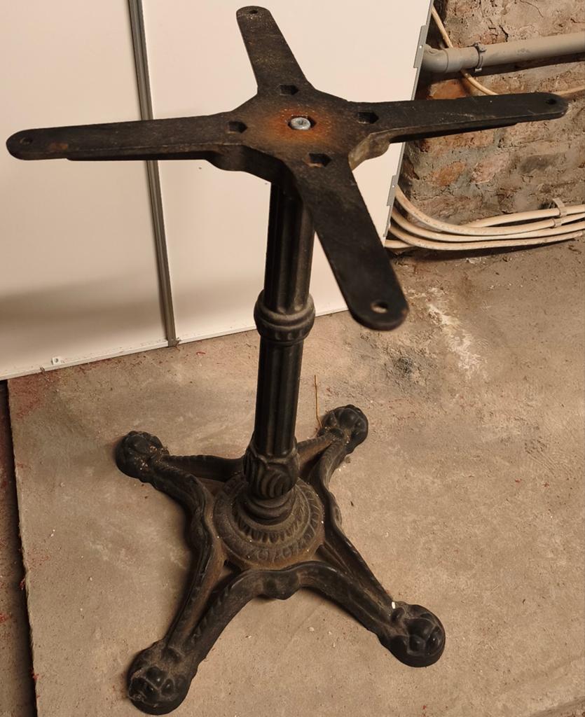 Pied de table en fonte, Tuin en Terras, Tuinmeubel-accessoires, Gebruikt