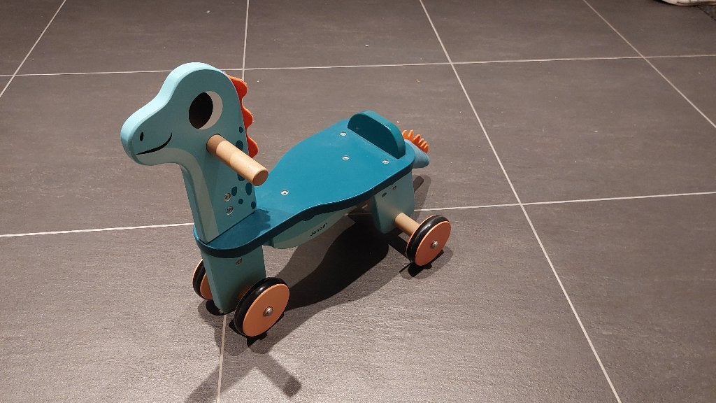 Janod loopfiets DINO, Kinderen en Baby's, Ophalen, Nieuw, Rij- of Hobbelspeelgoed