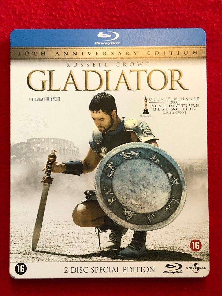 Gladiator (Blu-ray Steelbook), Ophalen, Zo goed als nieuw, Blu-ray