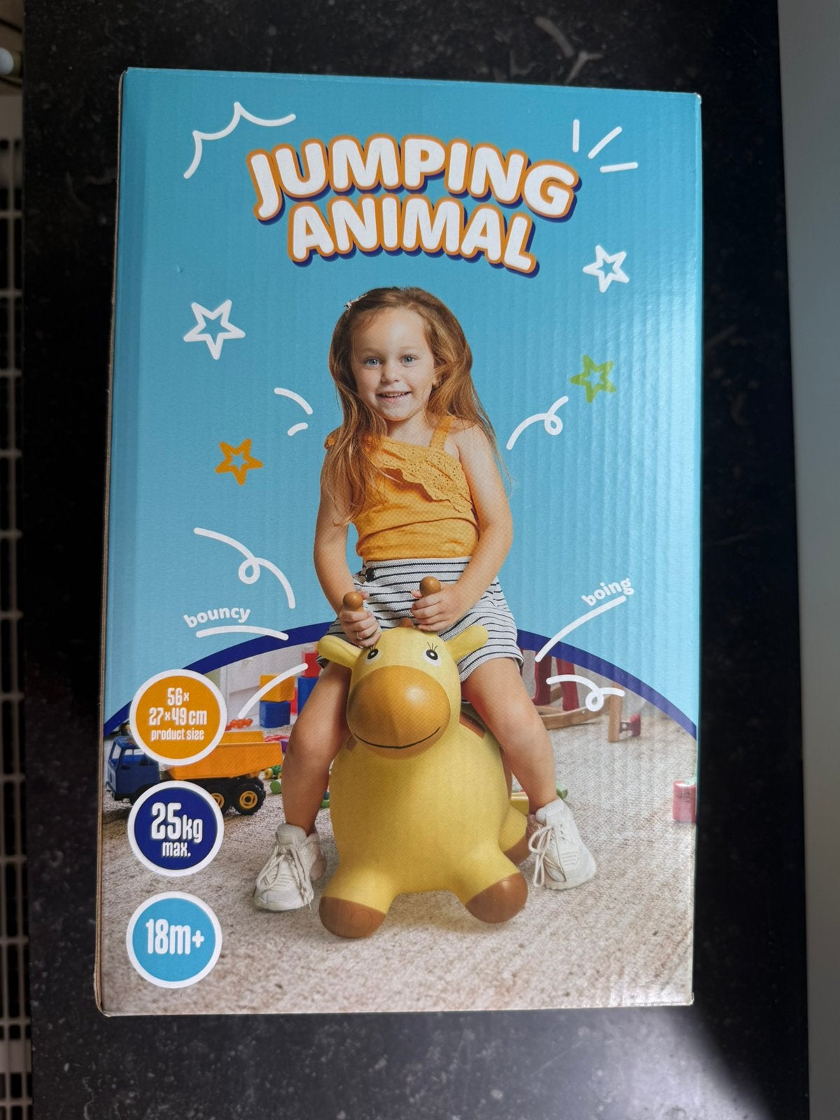 Jumping giraf, Ophalen, Nieuw in verpakking