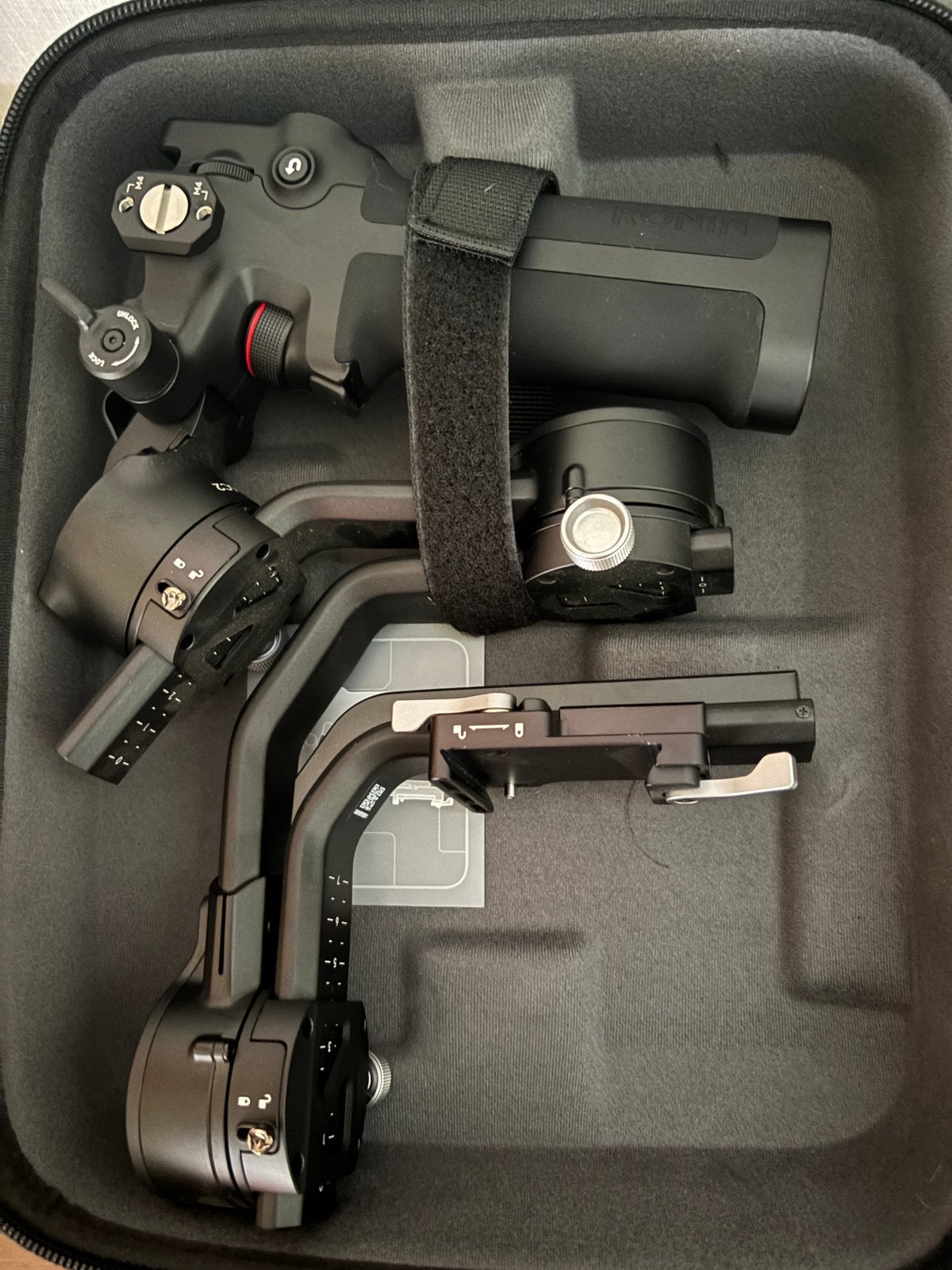Stabilisateur DJI Ronin RSC2 Pro + accessoires + sacoche, Enlèvement, Comme neuf, Autres types