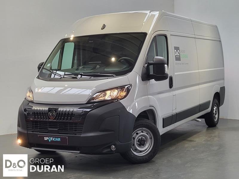 Peugeot Boxer Gesloten bestelwagen L3H2 2.2BlueHDI, Auto's, 140 pk, USB, Zilver of Grijs, 103 kW