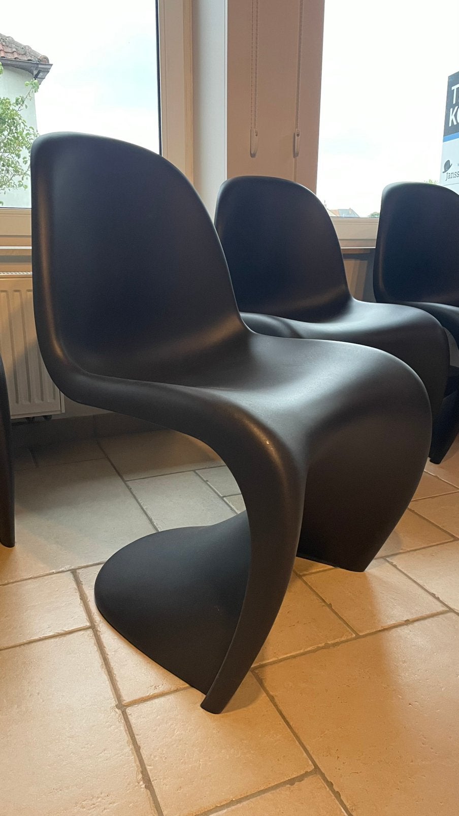 8 stoelen Panton Chair, Ophalen, Zo goed als nieuw, Kunststof, Modern