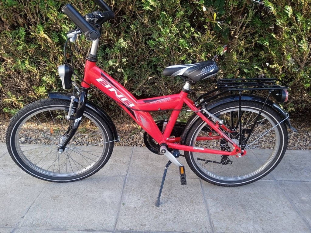 Jongensfiets Merk: BNB Powerkid 20 inch, Fietsen en Brommers, Ophalen, Gebruikt, Velgrem, 20 inch