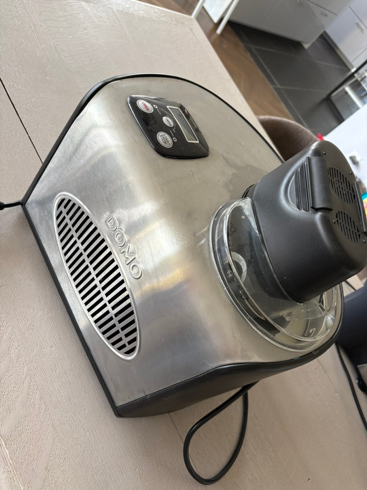 Ijsmachine domo, Elektronische apparatuur, Ophalen, Zo goed als nieuw
